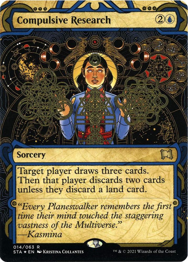 Compulsive Research (Foil Etched) [Strixhaven: Mystical Archive] 14