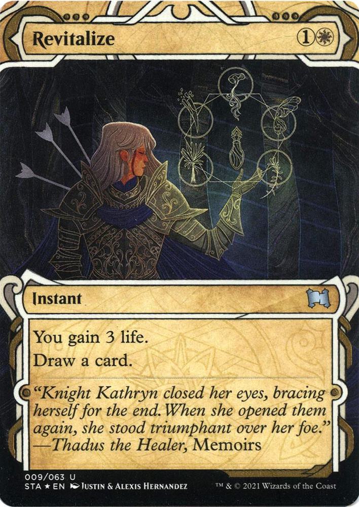 Revitalize (Foil Etched) [Strixhaven: Mystical Archive] 9