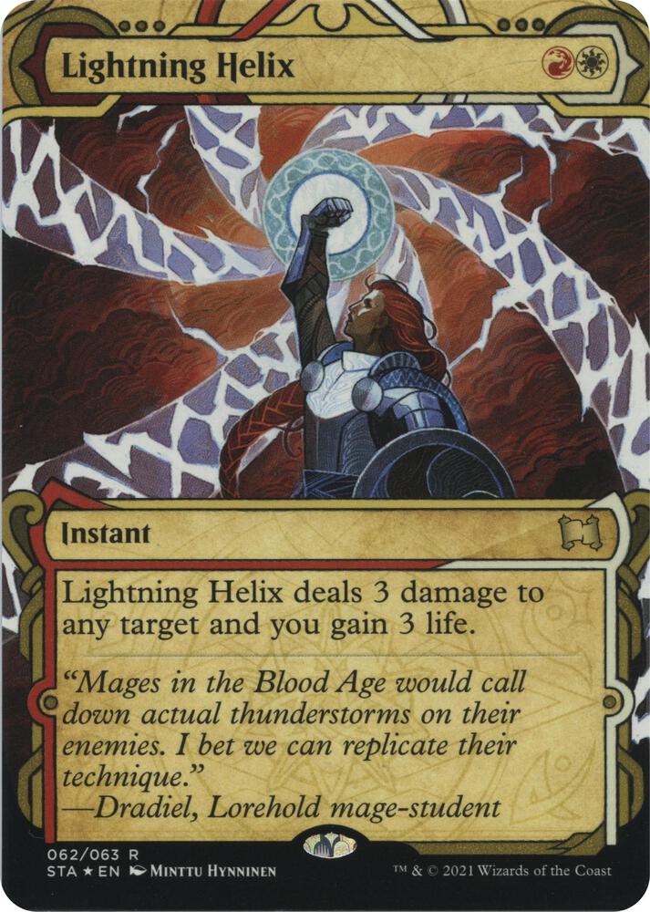 Lightning Helix (Foil Etched) [Strixhaven: Mystical Archive] 62