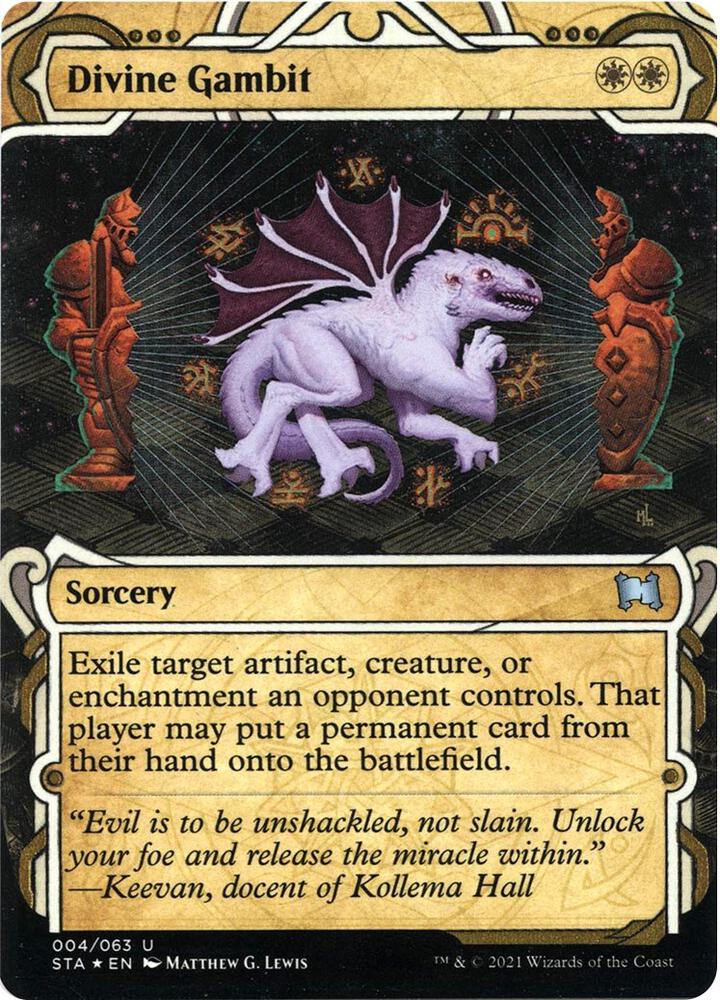 Divine Gambit (Foil Etched) [Strixhaven: Mystical Archive] 4