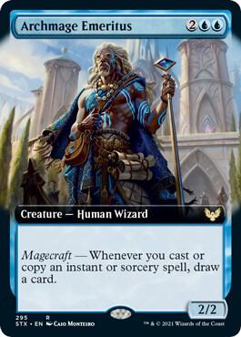 Archmage Emeritus (Extended Art) [Strixhaven: School of Mages] 295