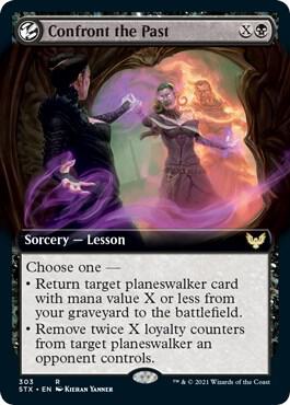 Confront the Past (Extended Art) [Strixhaven: School of Mages] 303