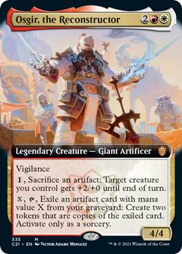 Osgir, the Reconstructor (Extended Art) [Commander 2021] 335
