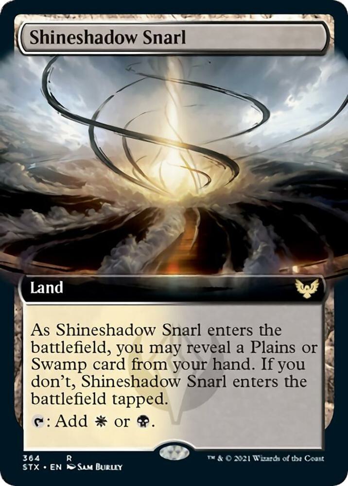 Shineshadow Snarl (Extended Art) [Strixhaven: School of Mages] 364