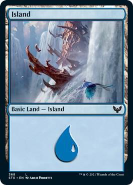 Island (368) [Strixhaven: School of Mages] 368