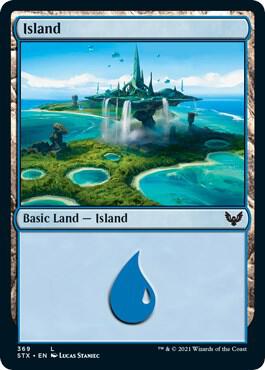 Island (369) [Strixhaven: School of Mages] 369