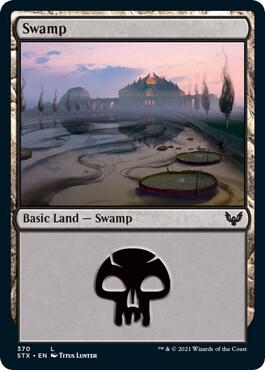 Swamp (370) [Strixhaven: School of Mages] 370