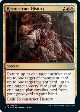 Reconstruct History [Strixhaven: School of Mages] 222