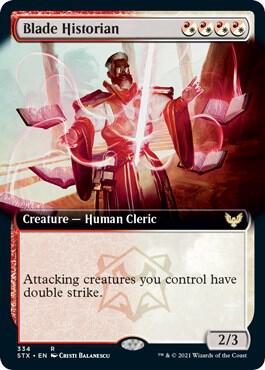 Blade Historian (Extended Art) [Strixhaven: School of Mages] 334