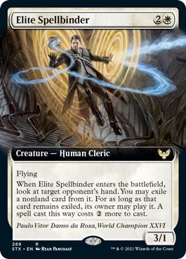 Elite Spellbinder (Extended Art) [Strixhaven: School of Mages] 289