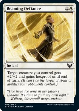 Beaming Defiance [Strixhaven: School of Mages] 9