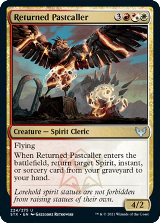 Returned Pastcaller [Strixhaven: School of Mages] 224
