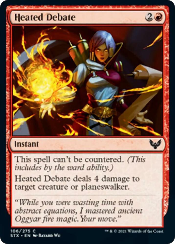 Heated Debate [Strixhaven: School of Mages] 106