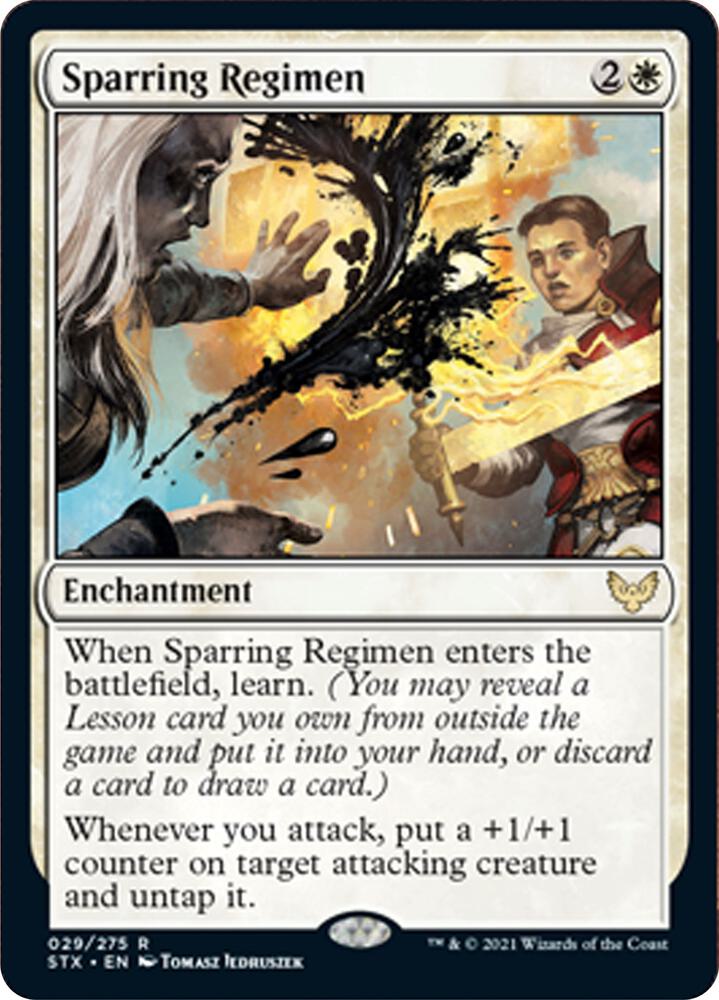 Sparring Regimen [Strixhaven: School of Mages] 29