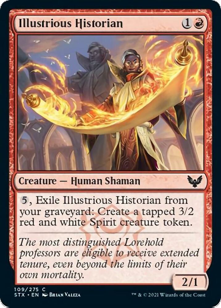 Illustrious Historian [Strixhaven: School of Mages] 109