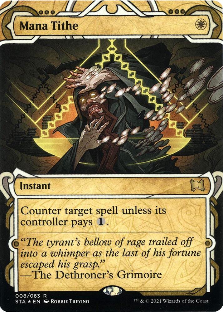 Mana Tithe (Foil Etched) [Strixhaven: Mystical Archive] 8