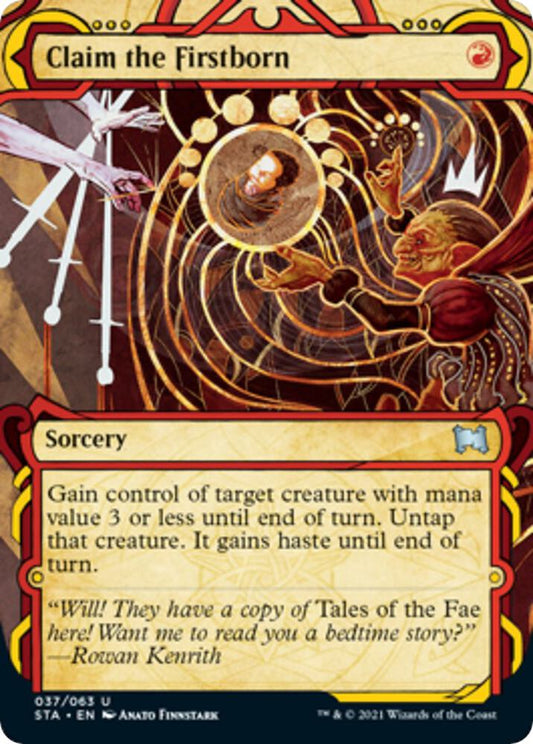 Claim the Firstborn [Strixhaven: Mystical Archive] 37