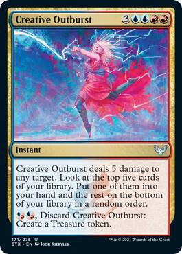 Creative Outburst [Strixhaven: School of Mages] 171