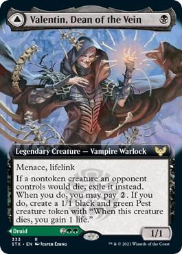 Valentin, Dean of the Vein (Extended Art) [Strixhaven: School of Mages] 333