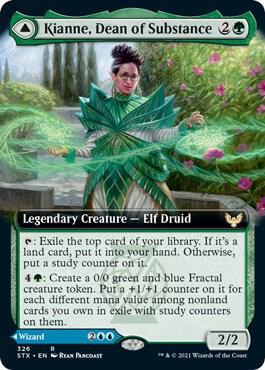 Kianne, Dean of Substance (Extended Art) [Strixhaven: School of Mages] 326