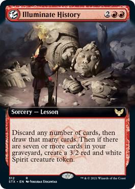 Illuminate History (Extended Art) [Strixhaven: School of Mages] 312