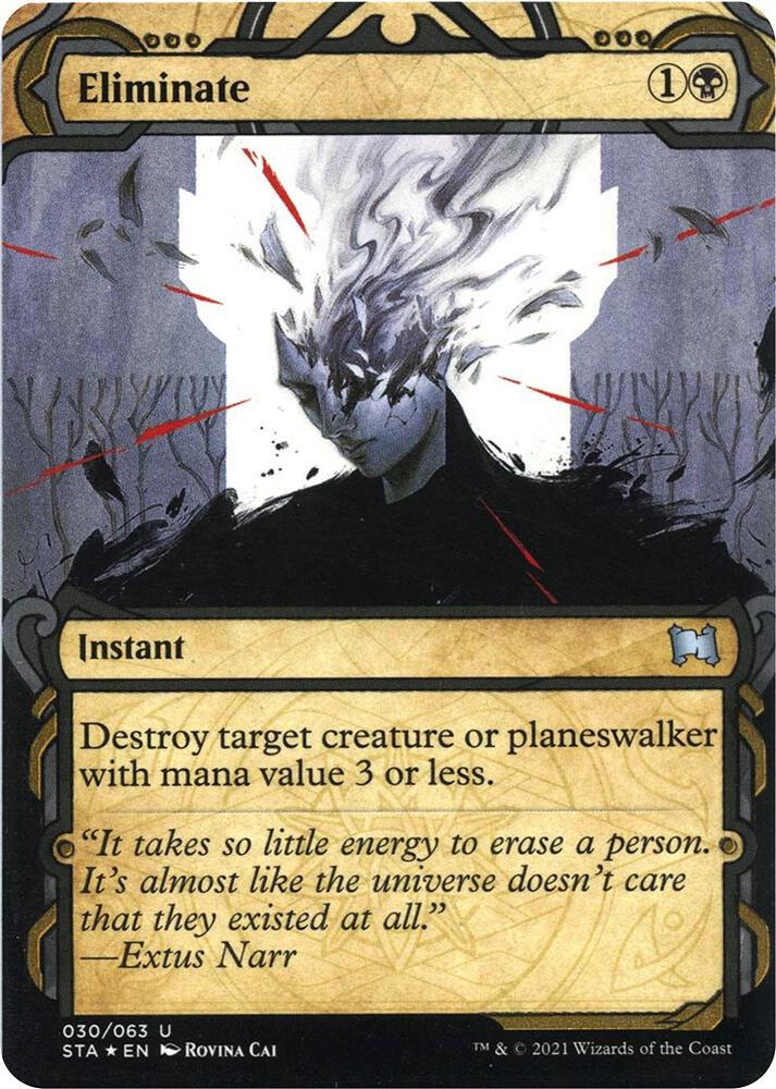 Eliminate (Foil Etched) [Strixhaven: Mystical Archive] 30