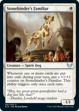 Stonebinder's Familiar [Strixhaven: School of Mages] 31