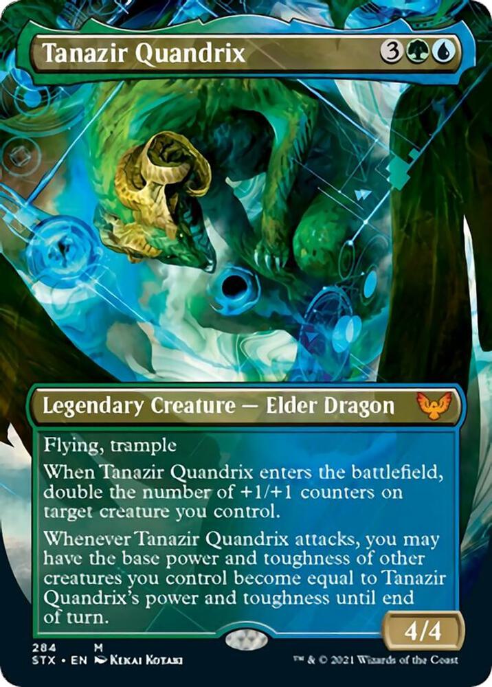 Tanazir Quandrix (Borderless) [Strixhaven: School of Mages] 284