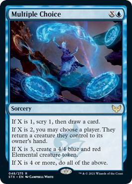 Multiple Choice [Strixhaven: School of Mages] 48
