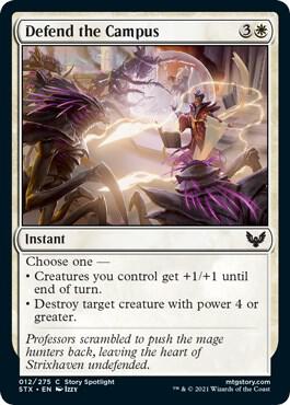 Defend the Campus [Strixhaven: School of Mages] 12