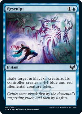 Resculpt [Strixhaven: School of Mages] 51