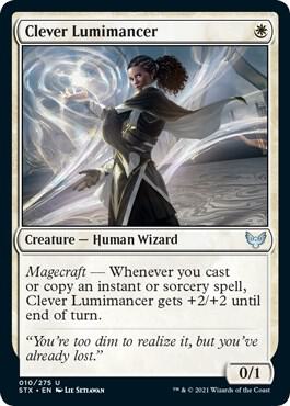 Clever Lumimancer [Strixhaven: School of Mages] 10