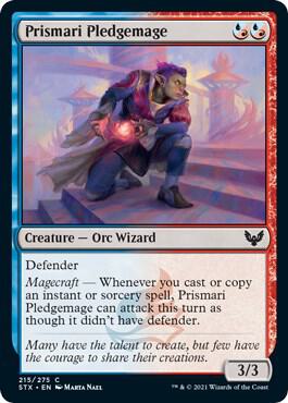 Prismari Pledgemage [Strixhaven: School of Mages] 215