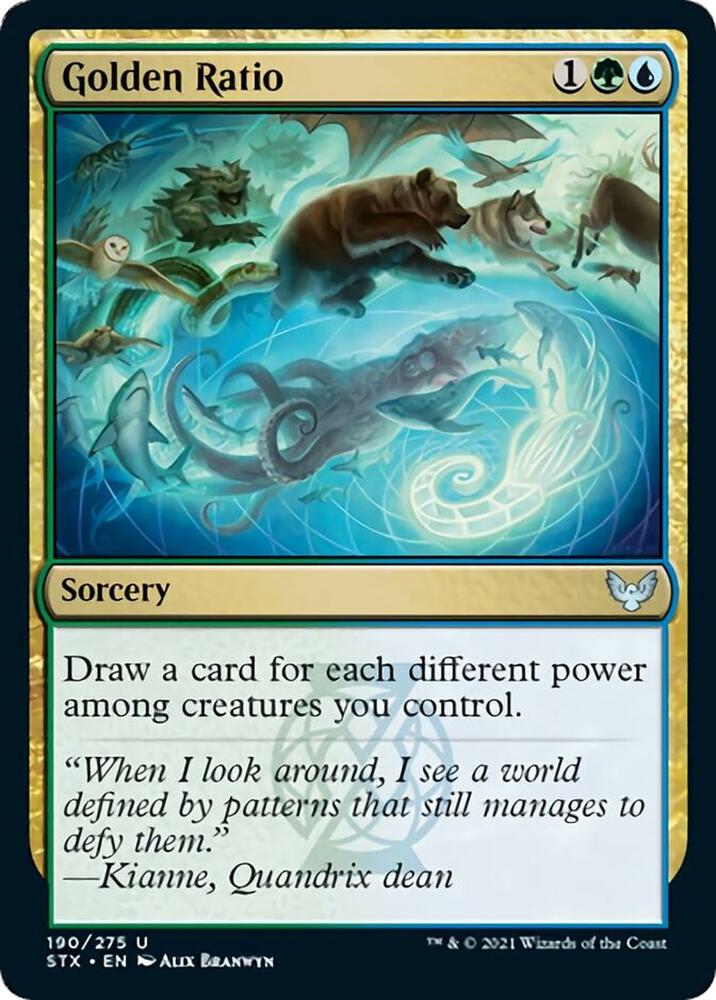 Golden Ratio [Strixhaven: School of Mages] 190
