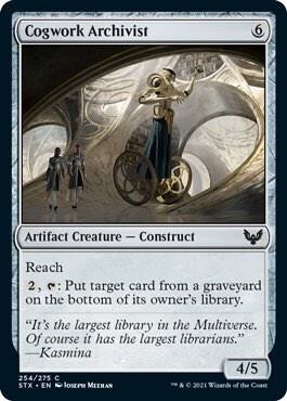 Cogwork Archivist [Strixhaven: School of Mages] 254