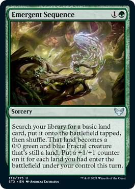 Emergent Sequence [Strixhaven: School of Mages] 129