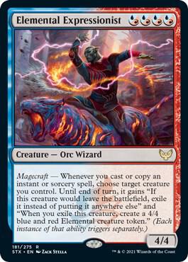 Elemental Expressionist [Strixhaven: School of Mages] 181