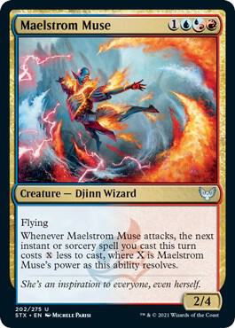 Maelstrom Muse [Strixhaven: School of Mages] 202