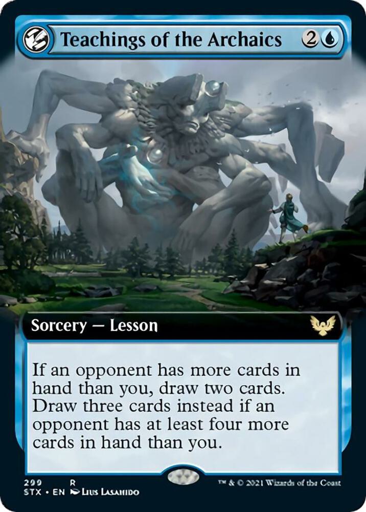 Teachings of the Archaics (Extended Art) [Strixhaven: School of Mages] 299