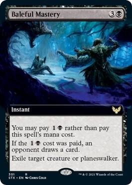 Baleful Mastery (Extended Art) [Strixhaven: School of Mages] 301
