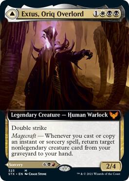 Extus, Oriq Overlord (Extended Art) [Strixhaven: School of Mages] 323