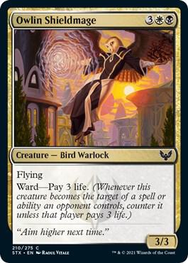 Owlin Shieldmage [Strixhaven: School of Mages] 210