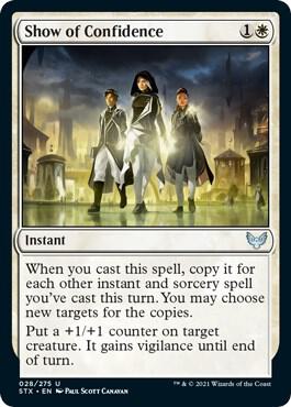 Show of Confidence [Strixhaven: School of Mages] 28