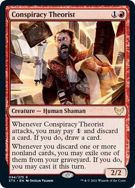 Conspiracy Theorist [Strixhaven: School of Mages] 94