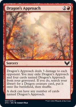 Dragon's Approach [Strixhaven: School of Mages] 97