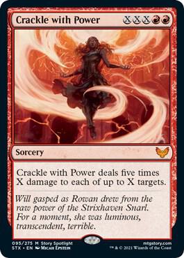 Crackle with Power [Strixhaven: School of Mages] 95