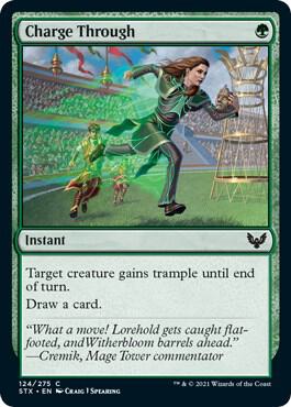 Charge Through [Strixhaven: School of Mages] 124