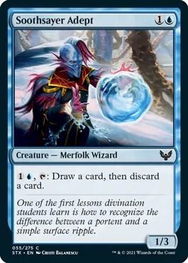 Soothsayer Adept [Strixhaven: School of Mages] 55