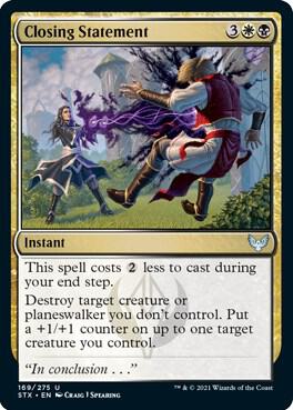 Closing Statement [Strixhaven: School of Mages] 169