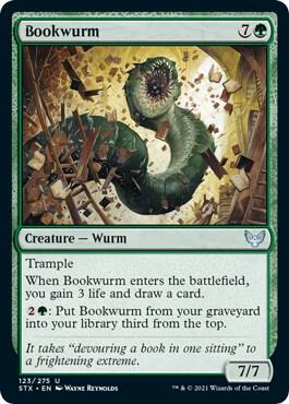 Bookwurm [Strixhaven: School of Mages] 123